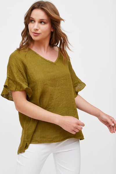 BLUSA AMARA LINO SALE